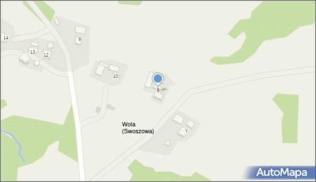 Swoszowa, Swoszowa, 8, mapa Swoszowa