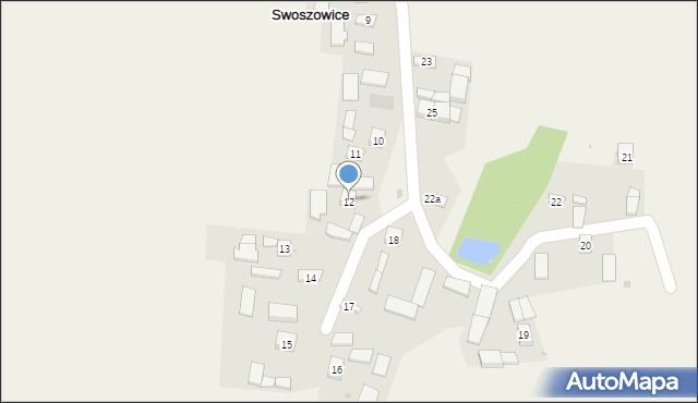 Swoszowice, Swoszowice, 12, mapa Swoszowice