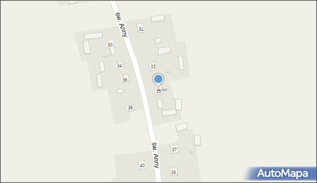Telatyn, św. Anny, 35, mapa Telatyn