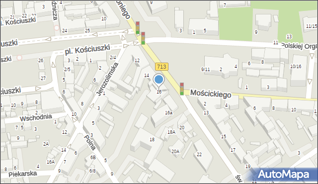 Tomaszów Mazowiecki, św. Antoniego, 16, mapa Tomaszów Mazowiecki