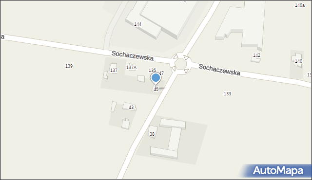 Wieruchów, Świerkowa, 45, mapa Wieruchów