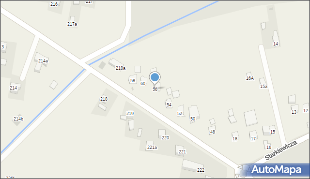 Zbludowice, Świętokrzyska, 56, mapa Zbludowice