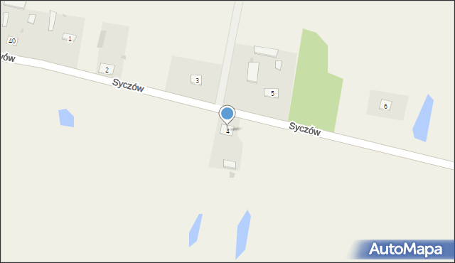 Syczów, Syczów, 4, mapa Syczów