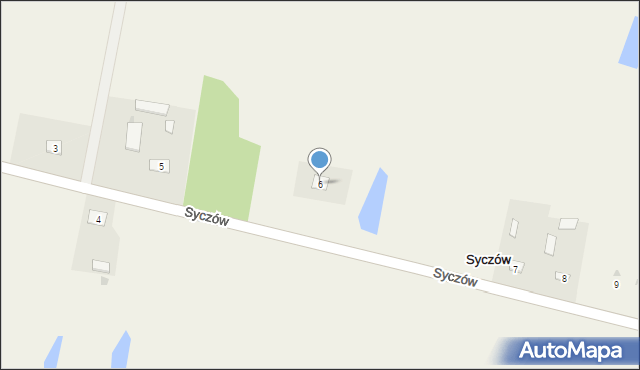 Syczów, Syczów, 6, mapa Syczów