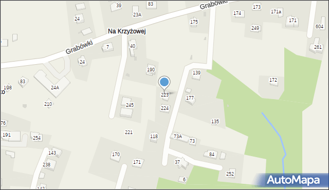 Sygneczów, Sygneczów, 223, mapa Sygneczów