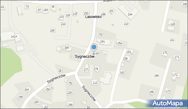 Sygneczów, Sygneczów, 82, mapa Sygneczów