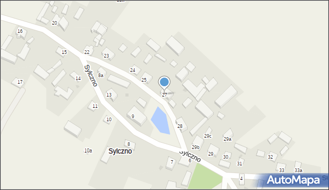 Sylczno, Sylczno, 27, mapa Sylczno