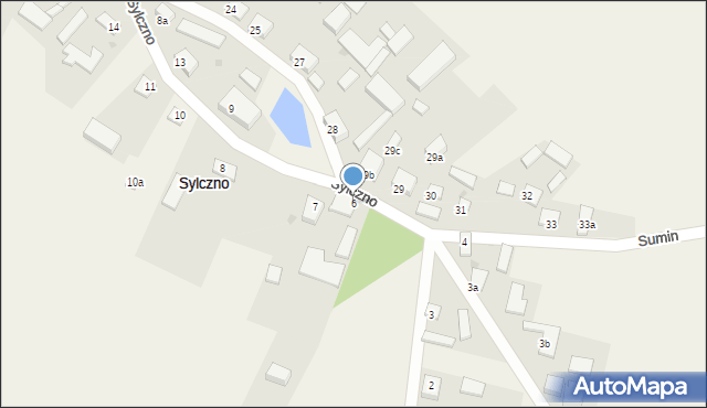 Sylczno, Sylczno, 6, mapa Sylczno