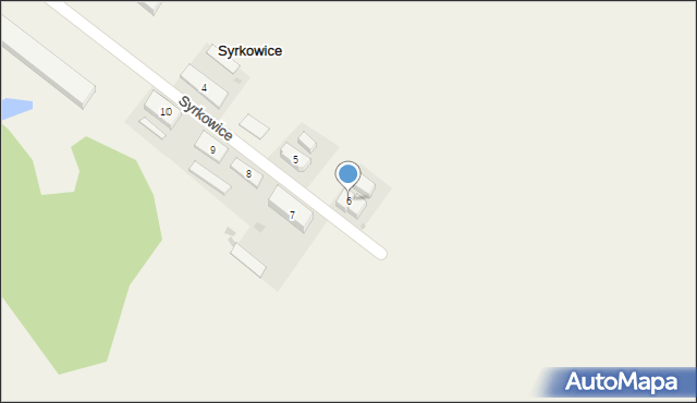 Syrkowice, Syrkowice, 6, mapa Syrkowice