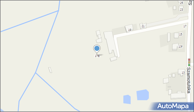 Baranowo, Szamotulska, 17E, mapa Baranowo