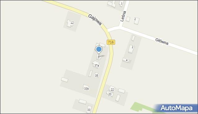 Będzelin, Szkolna, 37, mapa Będzelin