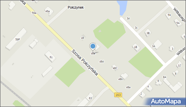 Białogard, Szosa Połczyńska, 48e, mapa Białogard