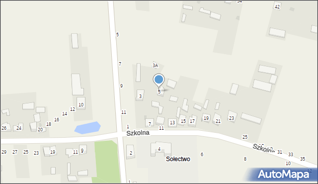 Biskupice, Szkolna, 5, mapa Biskupice