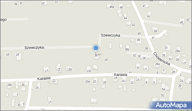 Bochnia, Szewczyka Filipa, 34, mapa Bochni