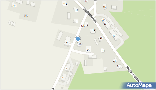 Brzyno, Szkolna, 3, mapa Brzyno