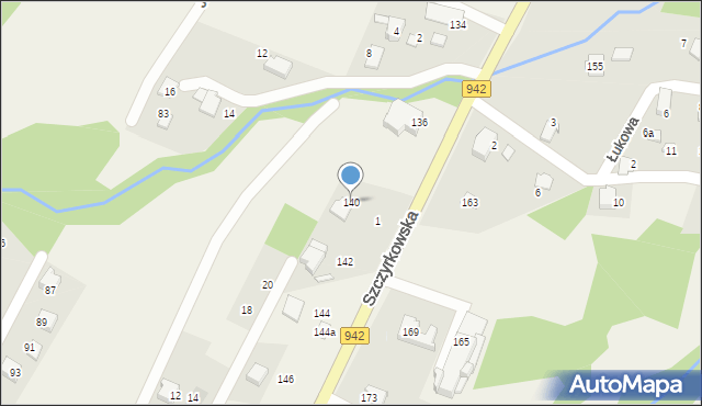 Bystra, Szczyrkowska, 140, mapa Bystra