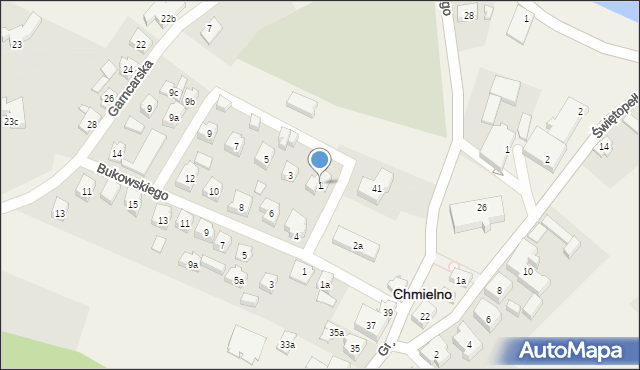 Chmielno, Szotowskiego Józefa, ks., 1, mapa Chmielno