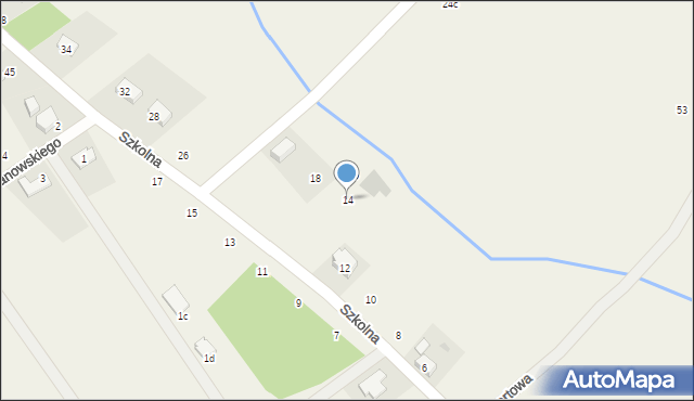 Chwałowice, Szkolna, 14, mapa Chwałowice