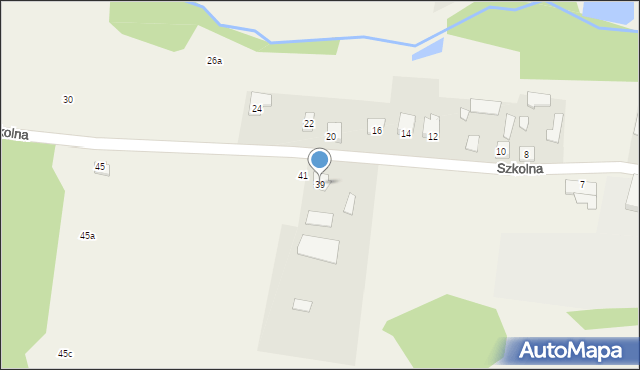 Czaplinek, Szkolna, 39, mapa Czaplinek