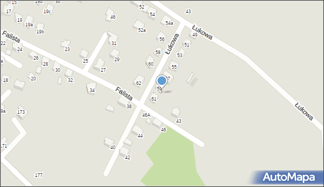 Czechowice-Dziedzice, Szwajcarska Dolina, 59, mapa Czechowic-Dziedzic