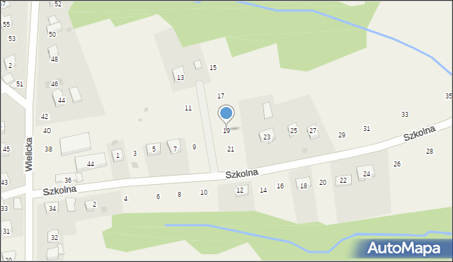 Czechówka, Szkolna, 19, mapa Czechówka