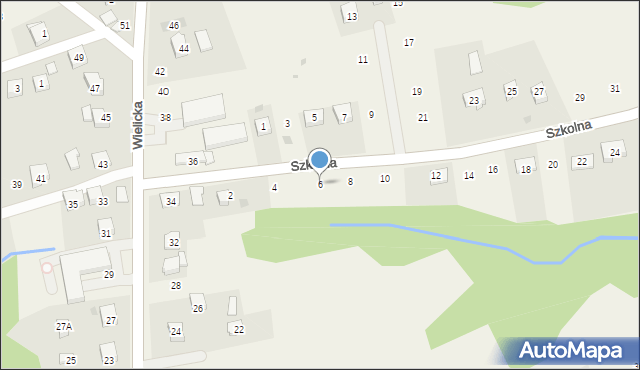 Czechówka, Szkolna, 6, mapa Czechówka