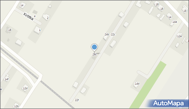 Czernikowo, Szkolna, 24c, mapa Czernikowo