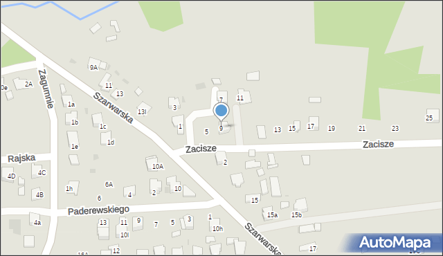 Dąbrowa Tarnowska, Szarwarska, 13C, mapa Dąbrowa Tarnowska