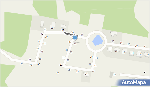 Dobra, Szczęśliwa, 32, mapa Dobra