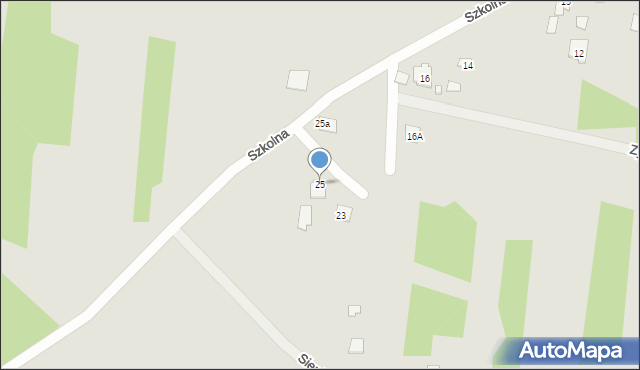 Dobre, Szkolna, 25, mapa Dobre