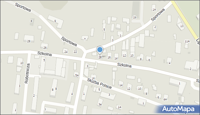 Dobrzyń nad Wisłą, Szkolna, 18, mapa Dobrzyń nad Wisłą