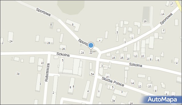 Dobrzyń nad Wisłą, Szkolna, 22, mapa Dobrzyń nad Wisłą