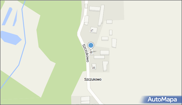 Gapowo, Szczukowo, 48, mapa Gapowo