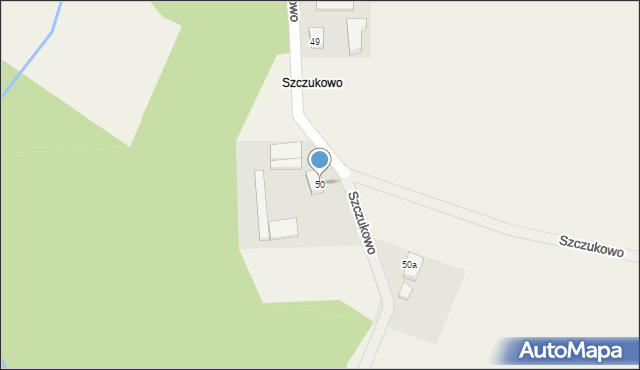 Gapowo, Szczukowo, 50, mapa Gapowo