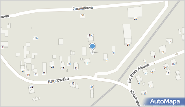 Gliwice, Szparagowa, 3, mapa Gliwic