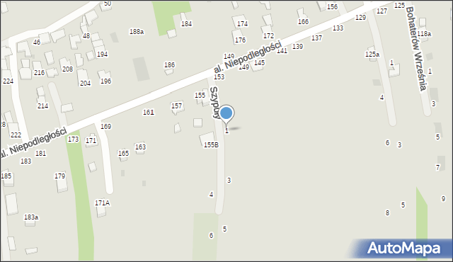 Głogów Małopolski, Szypuły Władysława, ks., 1, mapa Głogów Małopolski