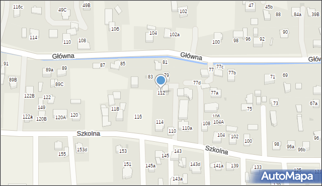 Goczałkowice-Zdrój, Szkolna, 112, mapa Goczałkowice-Zdrój