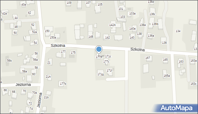 Goczałkowice-Zdrój, Szkolna, 177d, mapa Goczałkowice-Zdrój