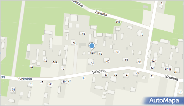 Gołąbek, Szkolna, 64A, mapa Gołąbek