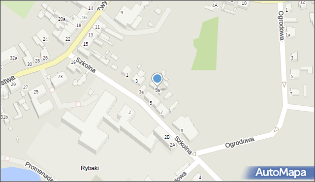 Golczewo, Szkolna, 5a, mapa Golczewo