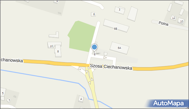 Gołymin-Ośrodek, Szosa Ciechanowska, 4, mapa Gołymin-Ośrodek