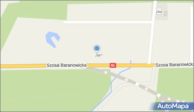 Grabówka, Szosa Baranowicka, 179, mapa Grabówka