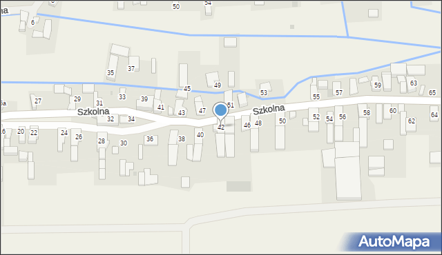 Grobniki, Szkolna, 42, mapa Grobniki