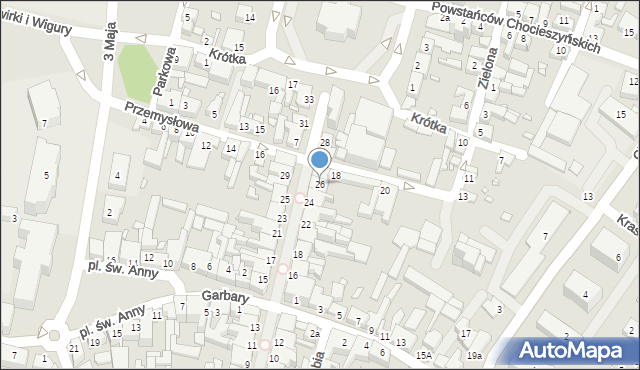 Grodzisk Wielkopolski, Szeroka, 26, mapa Grodzisk Wielkopolski