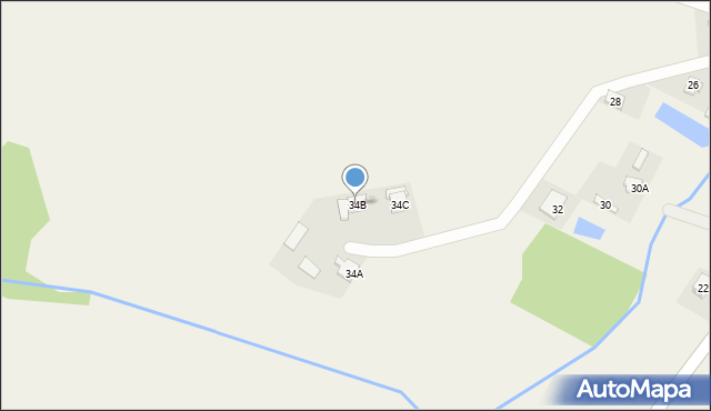 Grudusk, Szkolna, 34B, mapa Grudusk