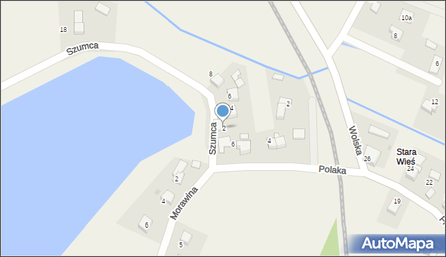 Harmęże, Szumca, 2, mapa Harmęże