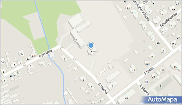 Janowiec Wielkopolski, Szkolna, 6, mapa Janowiec Wielkopolski