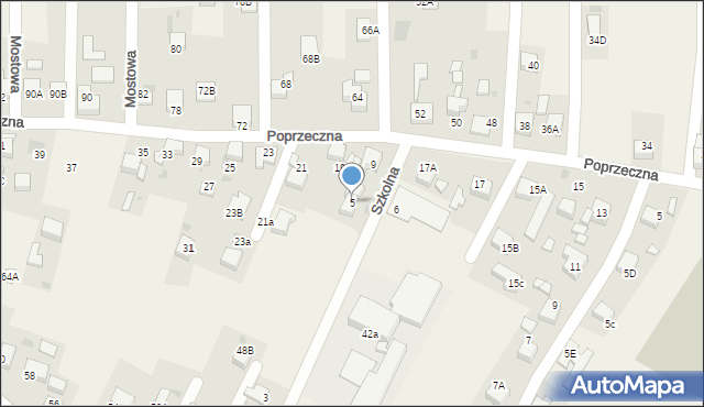 Jejkowice, Szkolna, 5, mapa Jejkowice