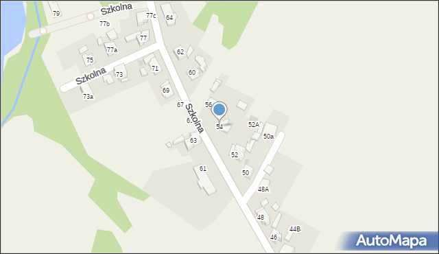 Jemielnica, Szkolna, 54, mapa Jemielnica