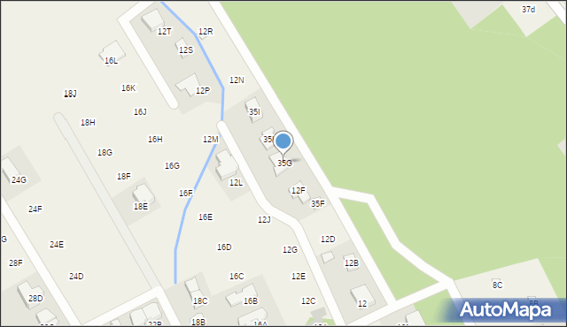 Józefów, Szkolna, 35G, mapa Józefów